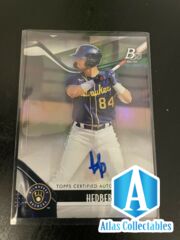 2021 Bowman Platinum Hedbert Perez Auto Refractor
